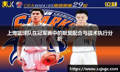 上海篮球队在冠军赛中的默契配合与战术执行分析