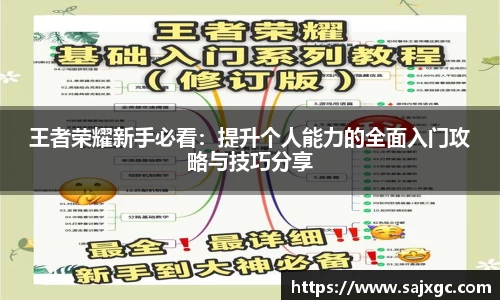 王者荣耀新手必看：提升个人能力的全面入门攻略与技巧分享